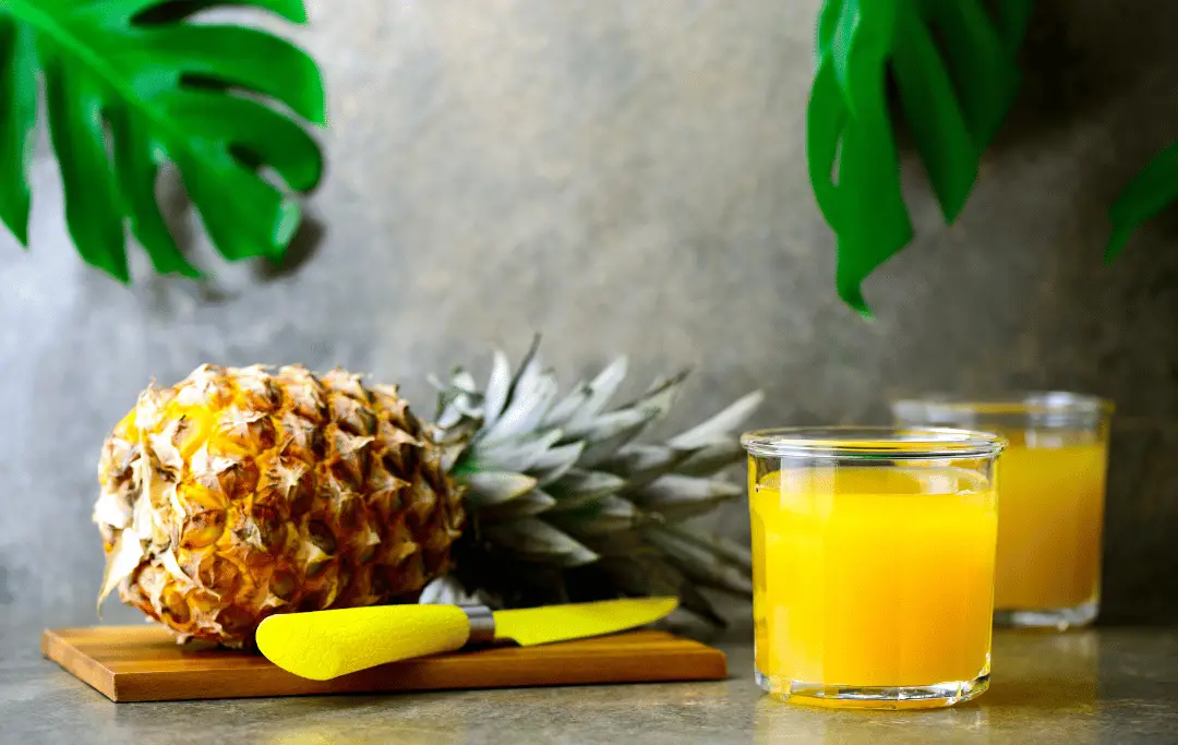 Pineapple Juice in Celebratory Cocktails