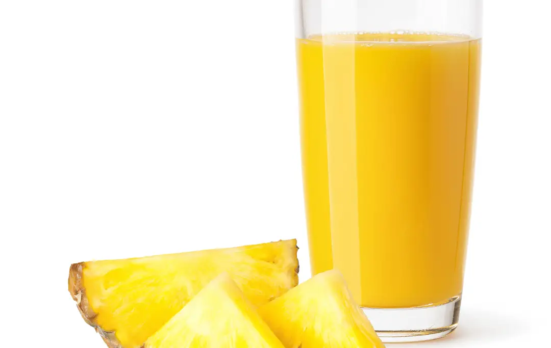 Pineapple Juice in the Kitchen